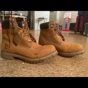 Tan Timberland Boots